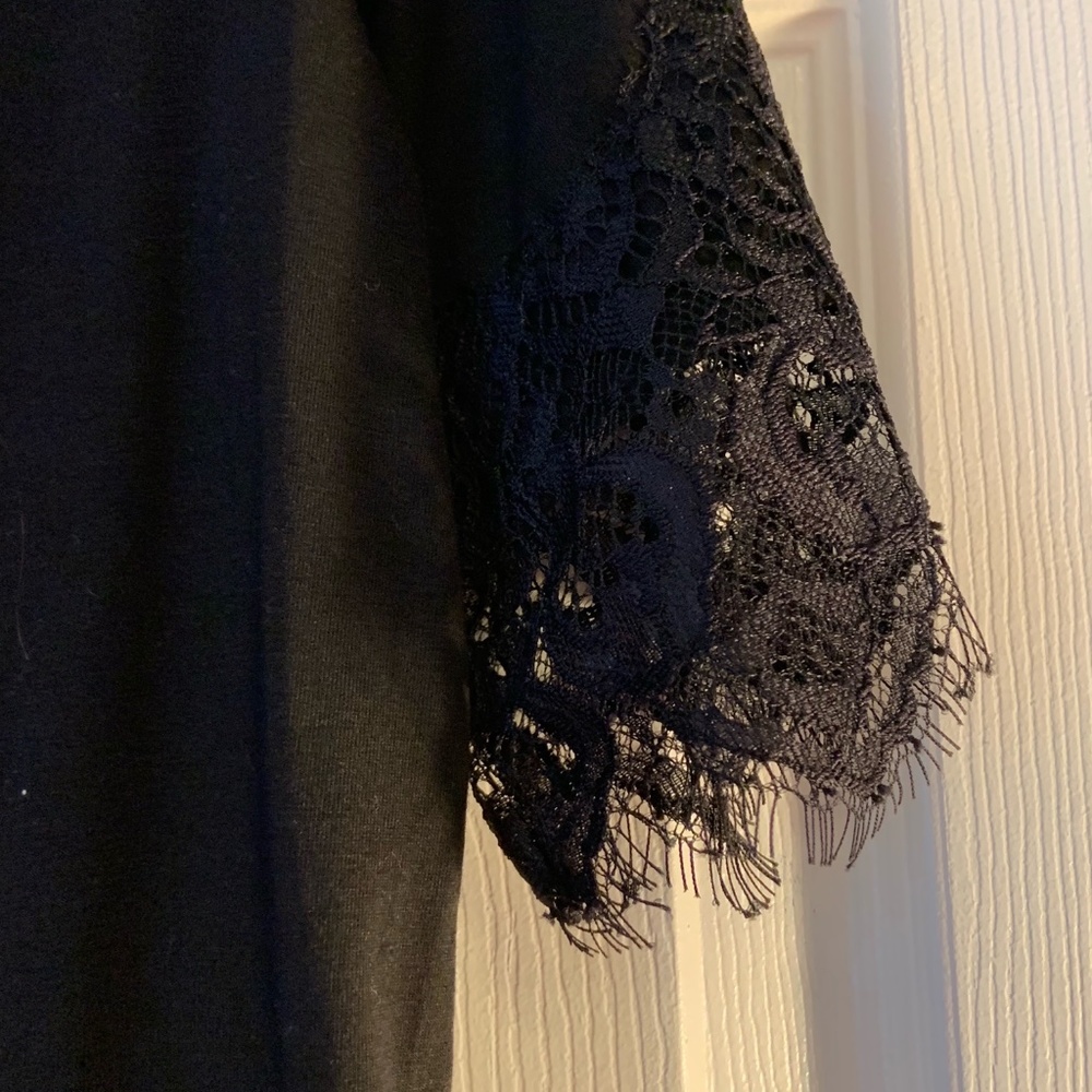 Lacey Black Top